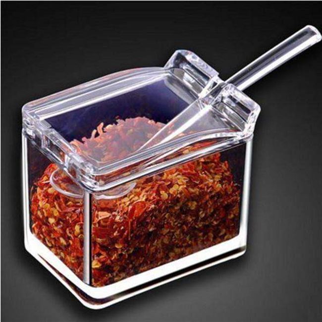 Seasoning Storage Box Spices Condiment Dispenser