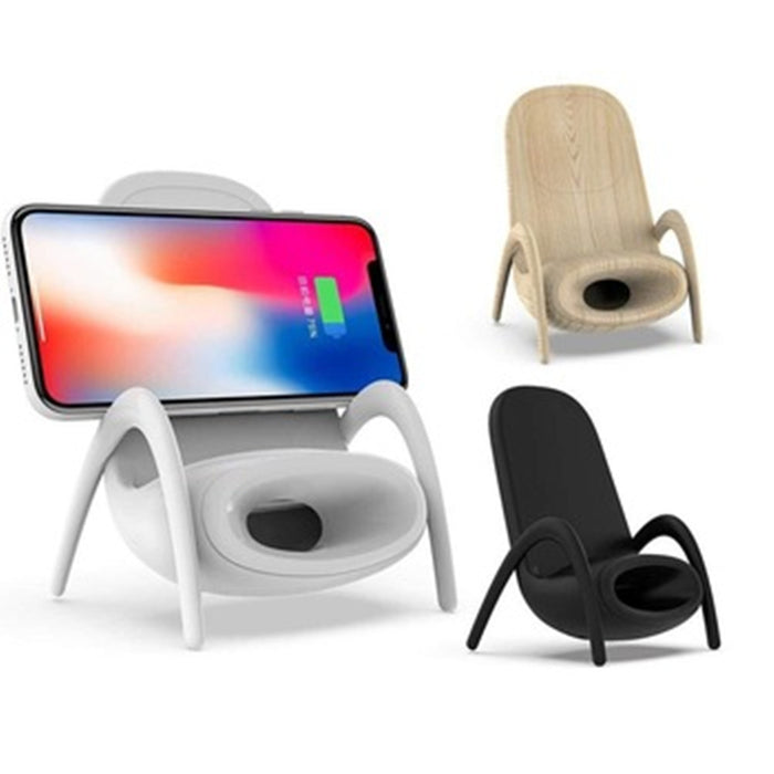 Chair amplifier wireless charger