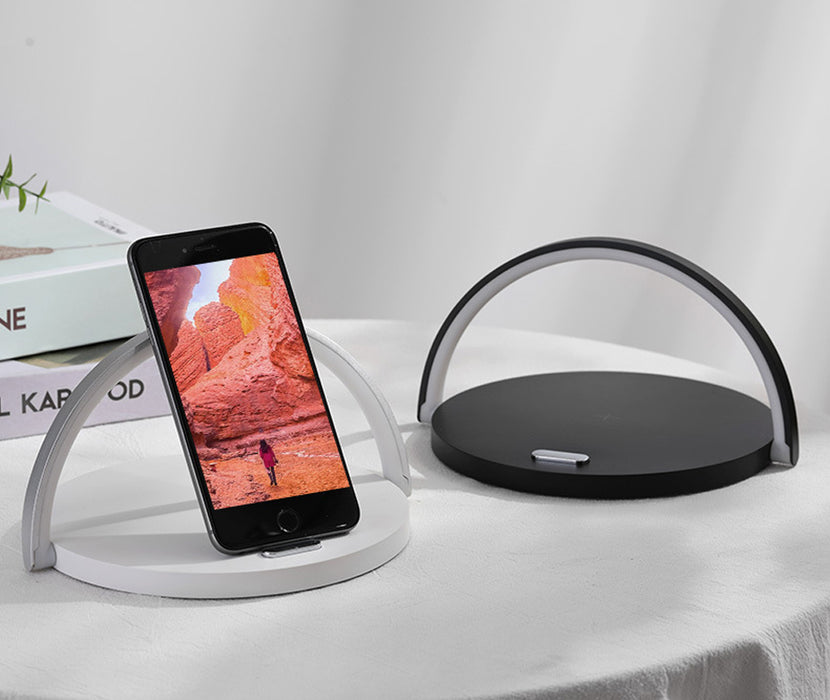 Fast Qi Wireless Charger Table Lamp
