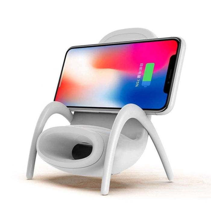 Chair amplifier wireless charger