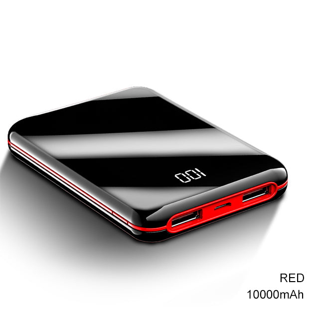 10000mAh Power Bank External Battery Bank 8W Quick Charge Powerbank portable charger with Dual USB Output for Phone